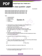 CBSE Sample Paper Class 7 Maths Set 1 Merged