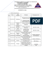 Rundown Pelatihan Navisworks