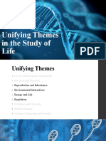 Unifying Themes in The Study of Life 2