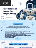 Imperative Programming
