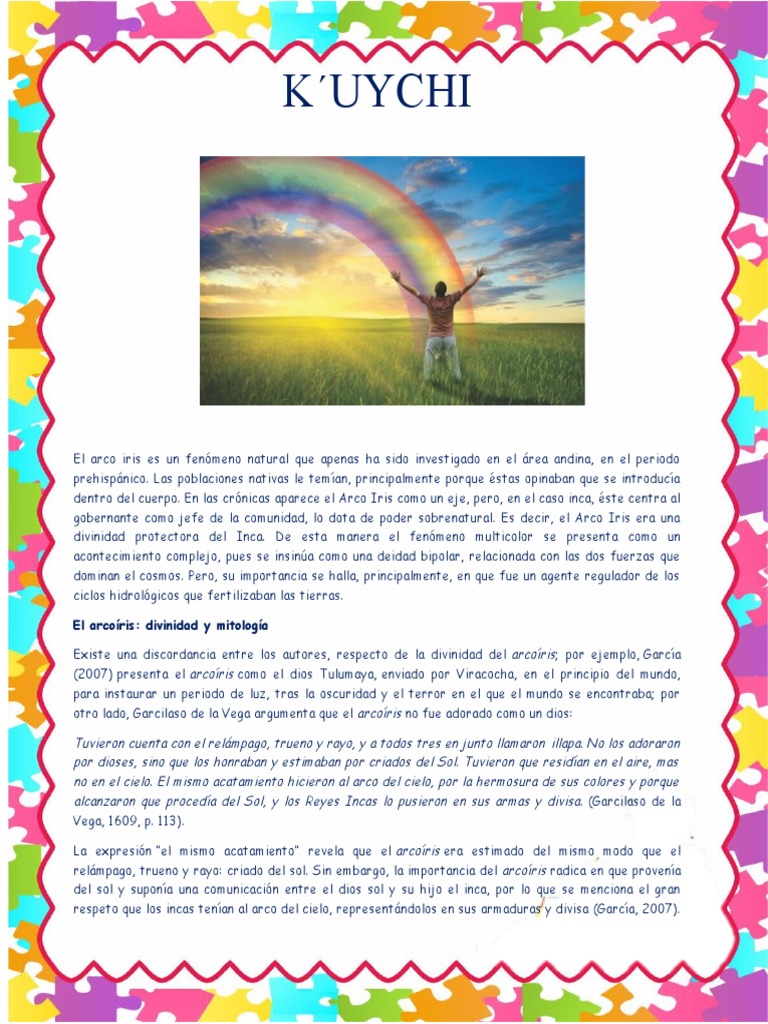 Mitos y significados del arco iris inca | PDF | Imperio Inca | Arco iris