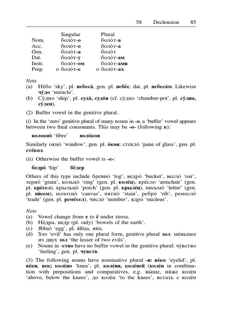A Comprehensive Russian Grammar, Third Edition | PDF