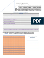 Actividades 24 de septiembre de 2021