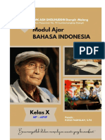 Modul Ajar Bahasa Indonesia X 2022