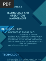 Chapter 3 Technology and Operations Management