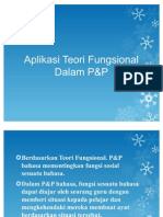 Aplikasi Teori Fungsional Dalam P&P