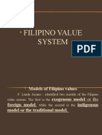 Filipino Value System