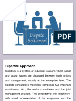 Bipartite and tripartite industrial relations approaches