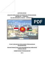 Analisis Kerjasama Ekonomi Perdagangan Indonesia Dengan Jordania Dalam Kerangka ASEAN-JORDAN FTA