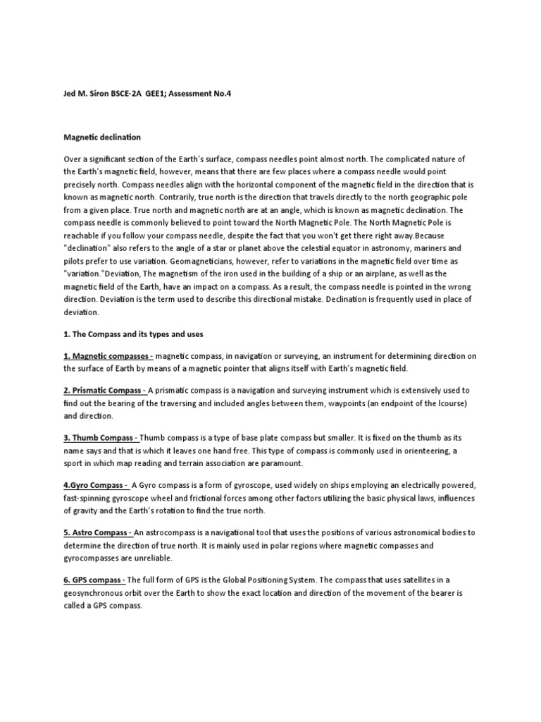 Jed m siron gee 1 assessment no 1 5 download free pdf compass
