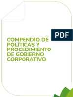 Compendio de Políticas y Procedimientos de Gobierno Corporativo 2021