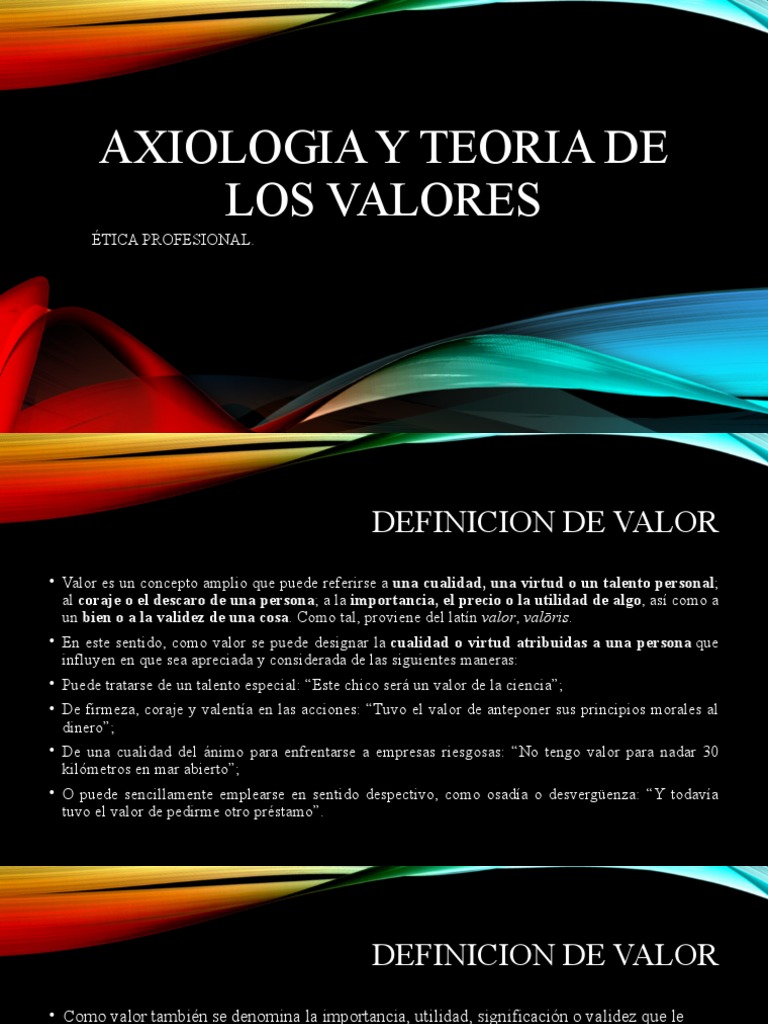 Axiología y Teoría de los Valores | PDF | Justicia | Crimen y violencia