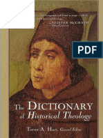 The Dictionary of Historical Theology - Trevor a. Hart Et Al