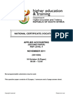 National Certificate (Vocational) : (Second Paper) NQF Level 4