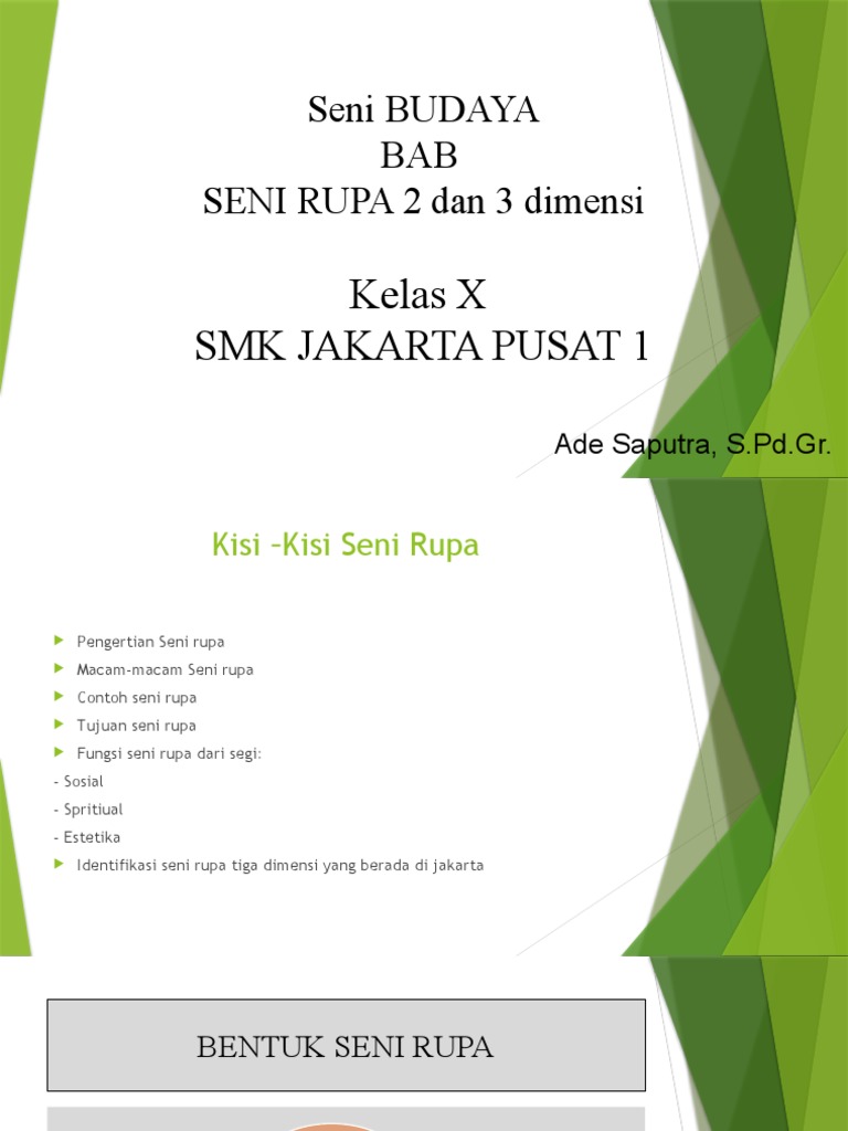 Seni Rupa Kelas X | PDF