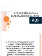 Herramientas para La Elaboración de Calzado