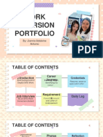 Work Immersion Portfolio