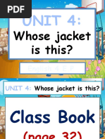 Unit 4-Whose Jacket Is This