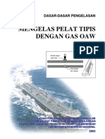 Mengelas Plat Tipis Dengan Las Gas Oaw