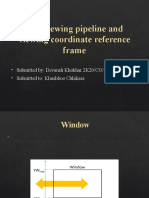 Viewing Pipeline, Viewing Coordinate Reference Frame