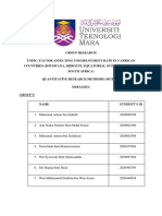 MGT 646 GP ASSIGNMENT-UNEMPLOYMENT 