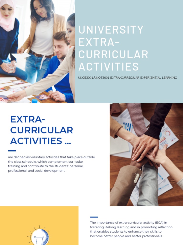 Notes Extra Curricular Activities | PDF | Behavior Modification | Cognition