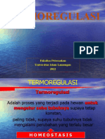 Pertemuan 13. Termoregulasi