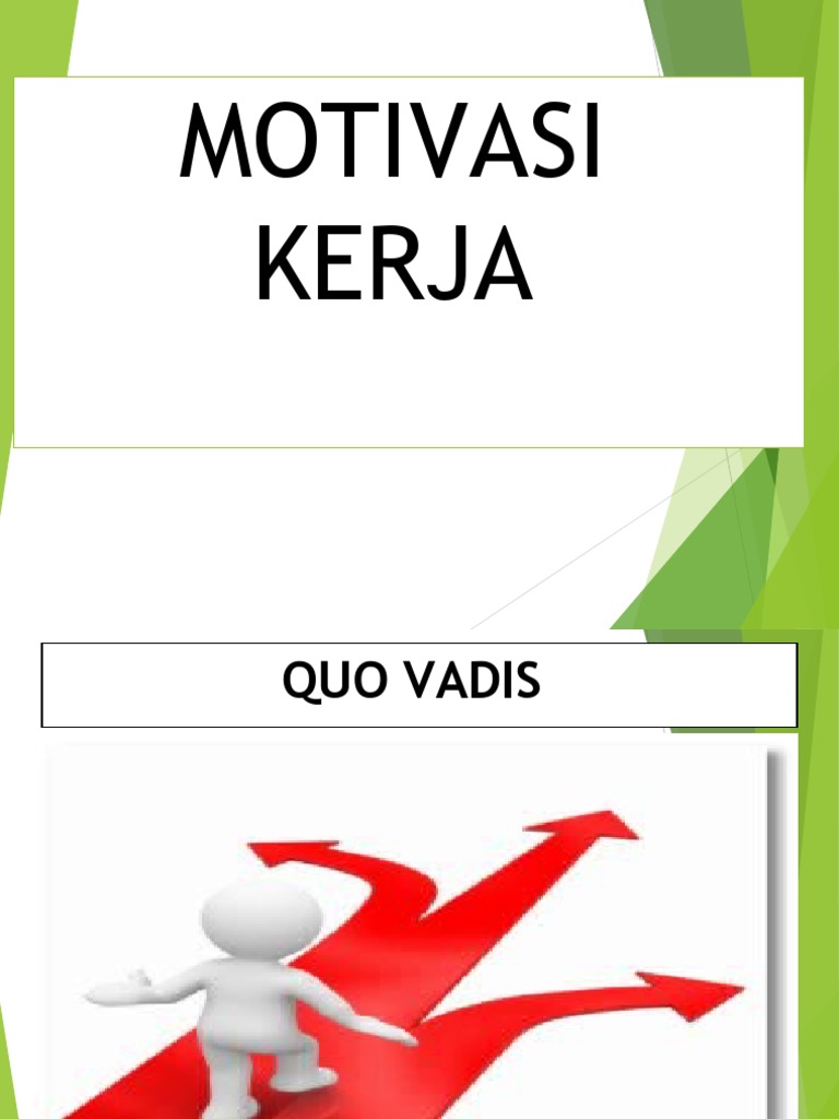 Motivasi Kerja Pdf