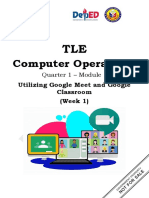 Tle Ict10 Pc-Operations-Ncii Q1 Module-1 Week1