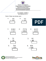 Worksheet Week 1 Math 2 2ND QT