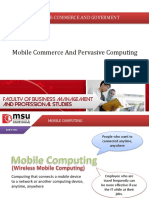 7 Mobile Commerce and Pervasive Computing