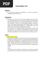 Permeability Test