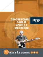 Groove Formula Module 2 Workbook