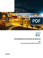 DESM-008 - Procedimientos de Gestion de Residuos Industriales
