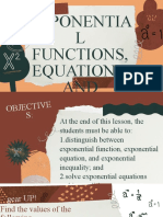 GM exponential function