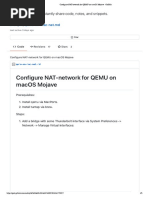 Configure NAT-network For QEMU On macOS Mojave GitHub