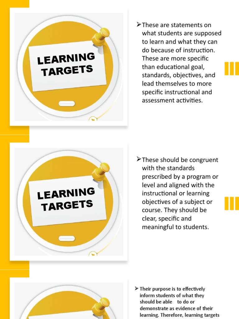 2a. Learning Targets PDF