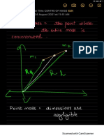 Centre of Mass Notes - Arjun Govil - 1