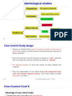 Case Control Study For Medic