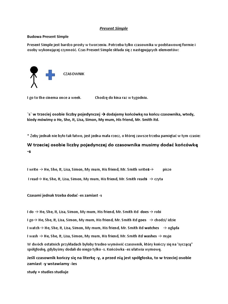 Present simple pdf
