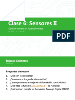 Clase 6 - Sensores II