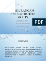 (Kep) Kekurangan - Energi - Protein Kel 4