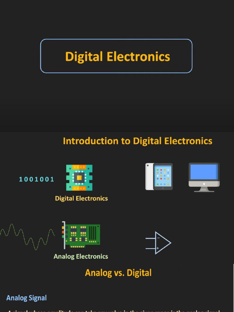 Digital Electronics | PDF