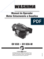 Manual do Operador Motor Estacionário