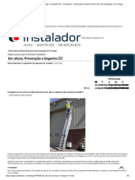 Em Altura, Prevenção e Engenho [7] - O Instalador - Informação Profissional Do Setor Das Instalações Em Portugal