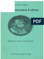 Martin Luther Vom - Getrosten - Leben - 1987 Trostbriefe