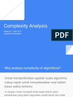 Complexity Analysis