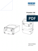 Prometer 100 User Manual Cewe BGX501 French