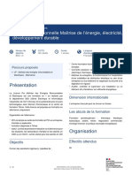 Licence Professionnelle Maîtrise de L'énergie, Électricité, Développement Durable