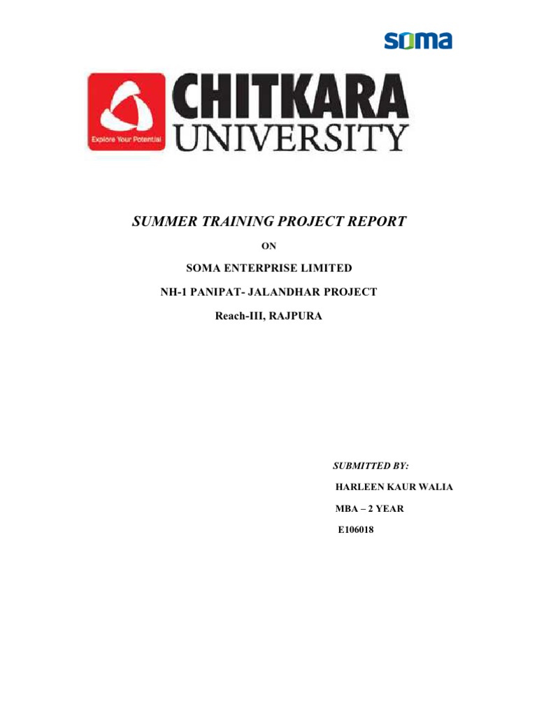 Soma Enterprise Ltd Project Overview | PDF | Human Resource Management ...
